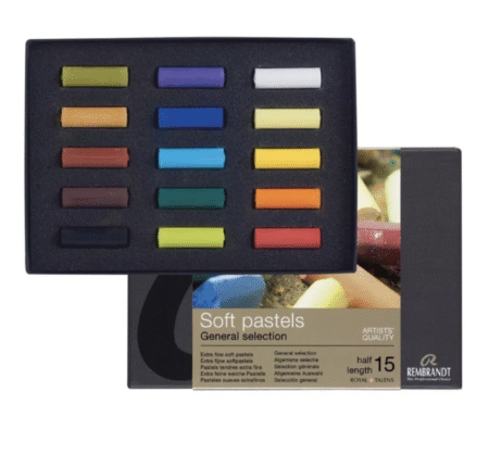 Rembrandt soft pastel confezione da 15 pezzi