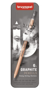 Bruynzeel 6 matite grafite