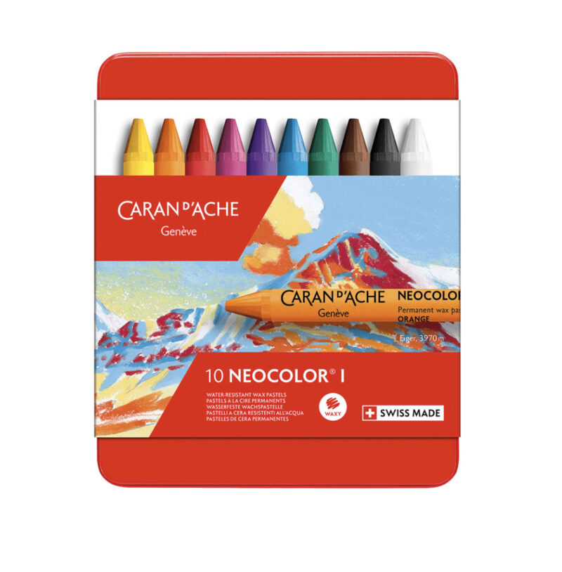 Caran d'ache neocolor i set da 10 pezzi - immagine 3