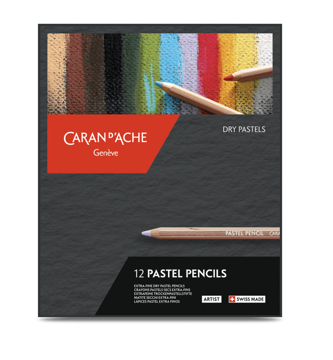 Caran d'ache pastel pencil 12 pezzi - immagine 4