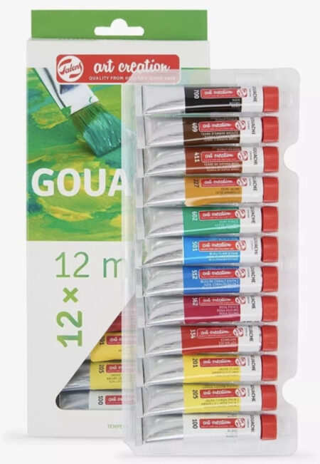 Art creation tempera set