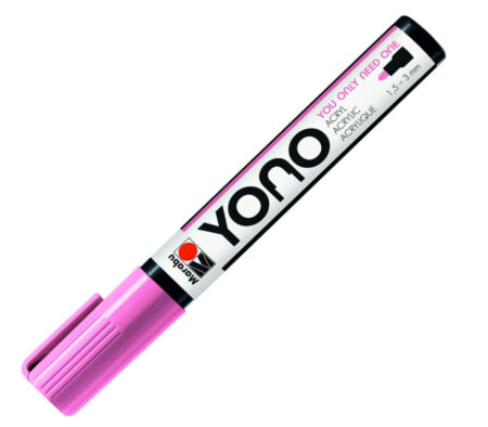 Yono - pennarello colore rose pink