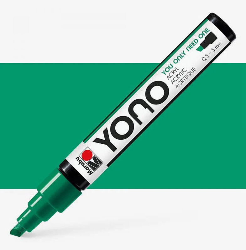 Yono - pennarello colore rich green