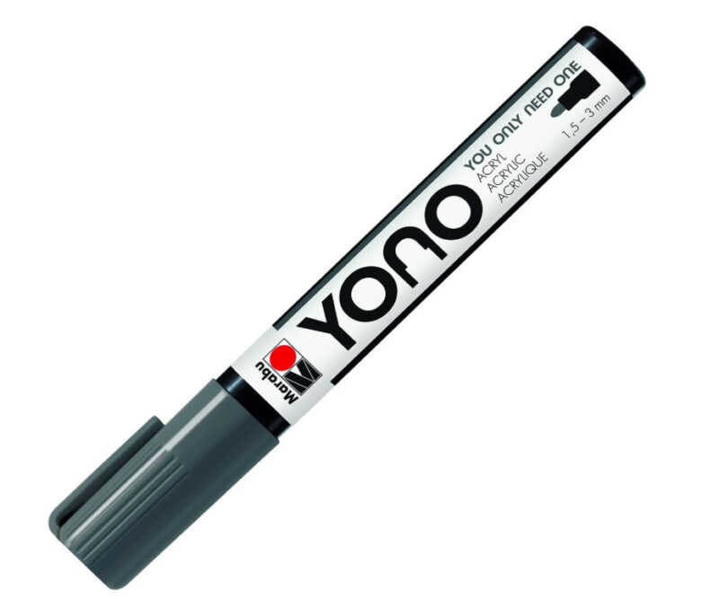 Yono - pennarello colore dark grey