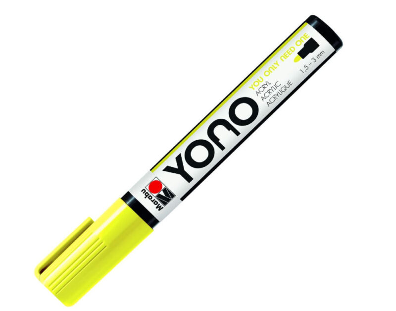 Yono - pennarello colore neon yellow
