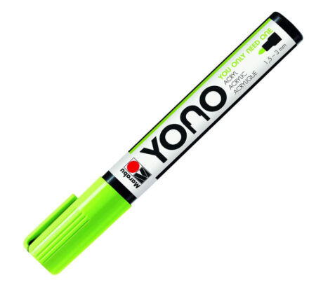 Yono - pennarello colore neon green