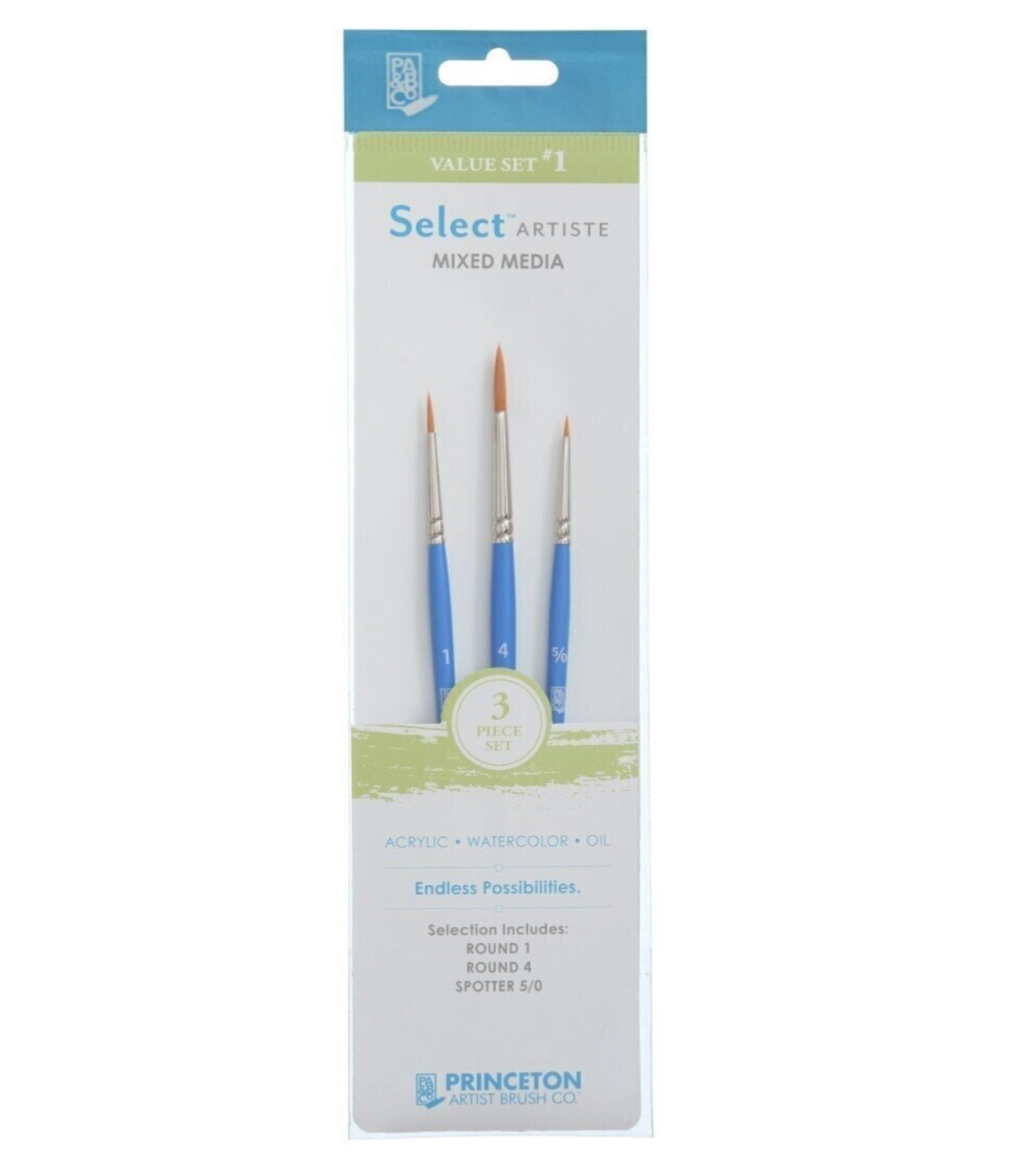 Princeton set pennelli select artist : round 1 e 4 spotter 5/0