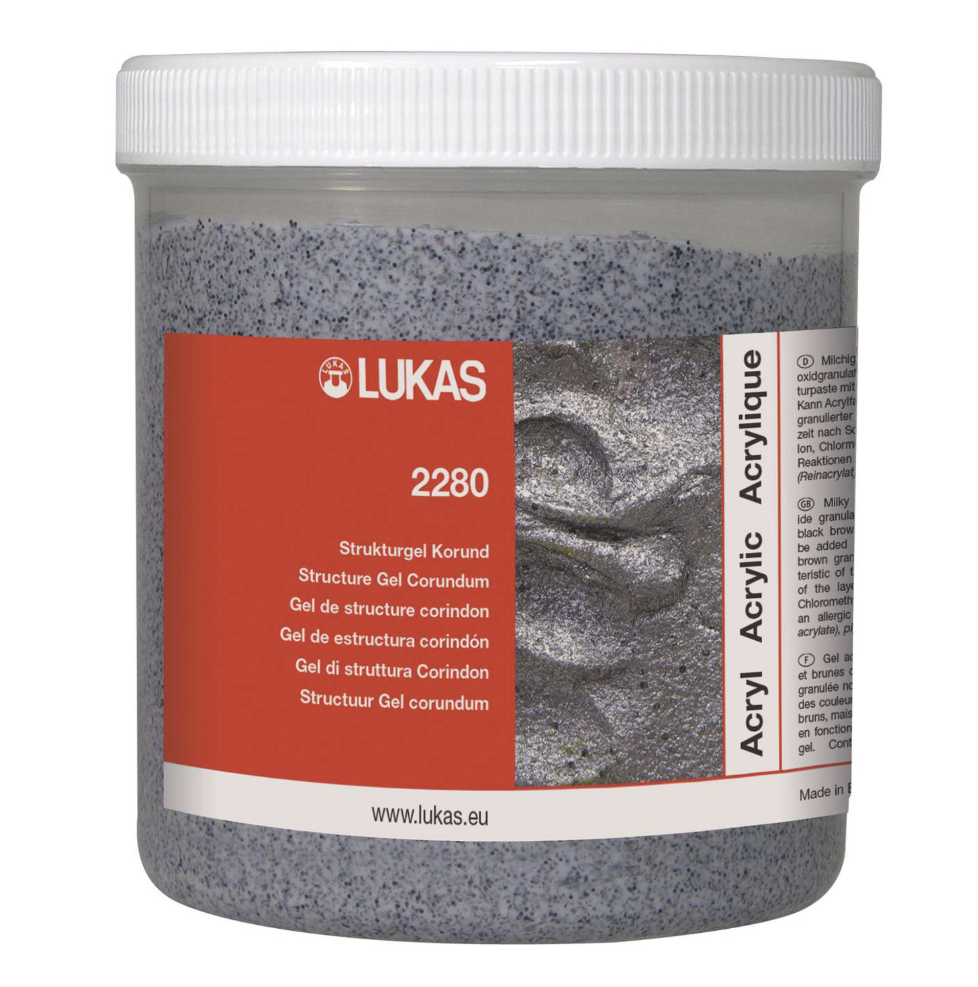 Gel strutturale lukas 250ml corindone