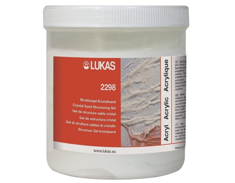 Gel strutturale lukas 250ml sabbia cristallina