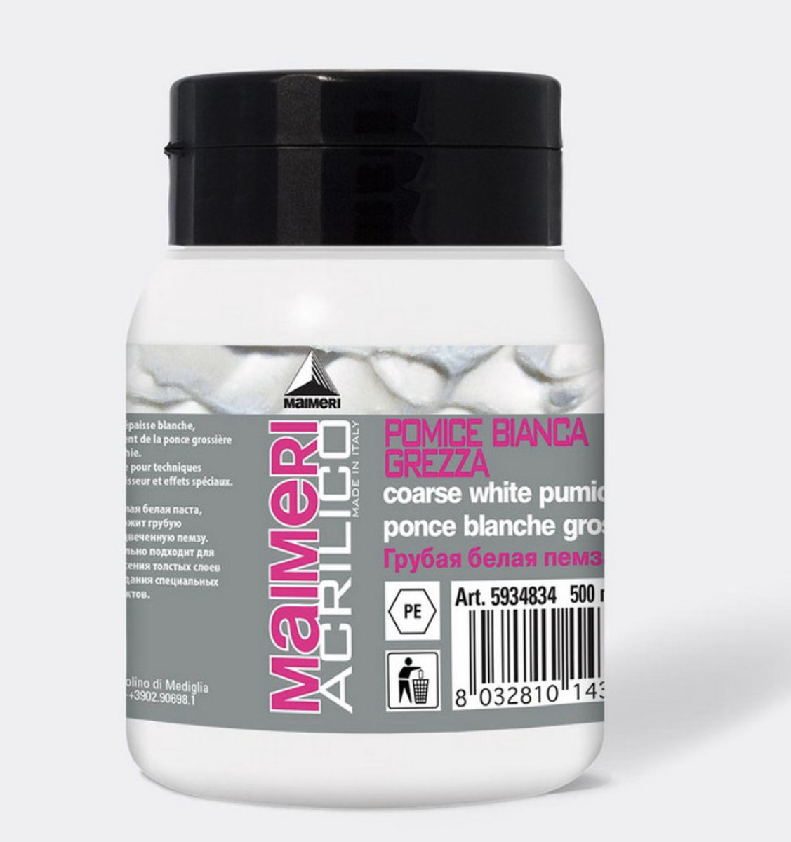 Maimeri pasta grezza bianca