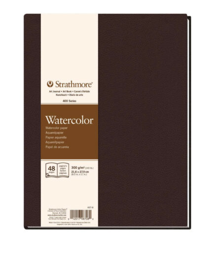 Strathmore watercolor carta per acquerello 48 pagine, 300gr, 21,6x27,9cm