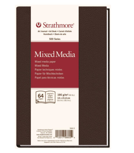Strathmore mixed media carta per tecniche miste 64 pagine, 190gr, 14x21,6cm
