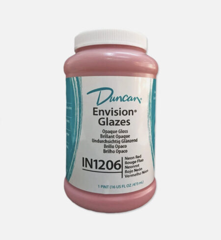 Duncan - smalto ceramico 118ml. rosso fluo