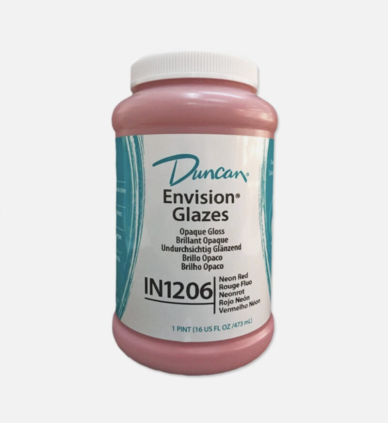 Duncan - smalto ceramico 118ml. rosso fluo