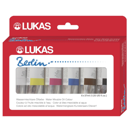 Lukas berlin colori ad olio 6x37ml
