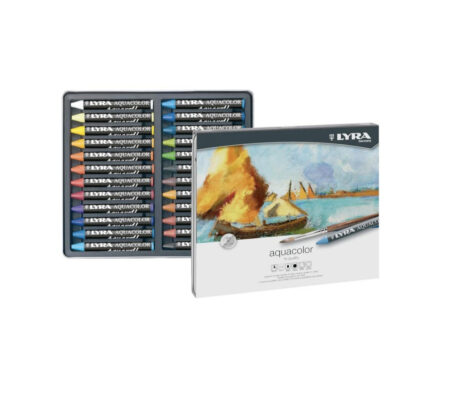 Lyra aquacolor confezione di cere acquerellabili