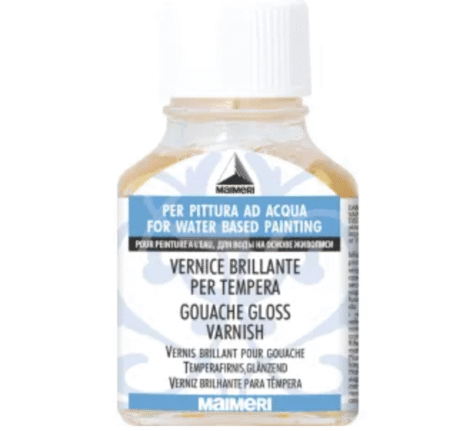 Maimeri vernice brillante per tempera 75ml