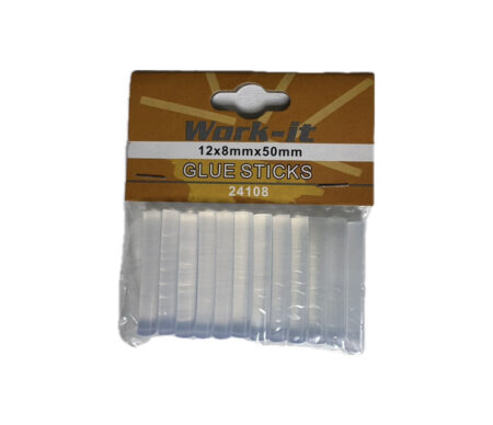 Work-it ricariche pistola termo collante 8mmx5cm