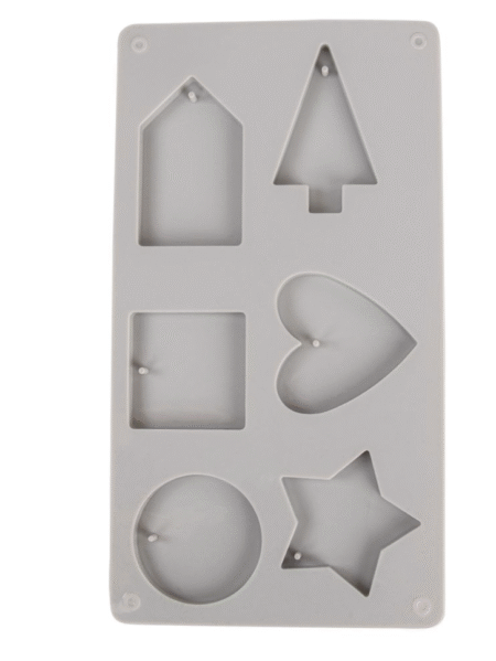 Stampo in silicone forme natalizie