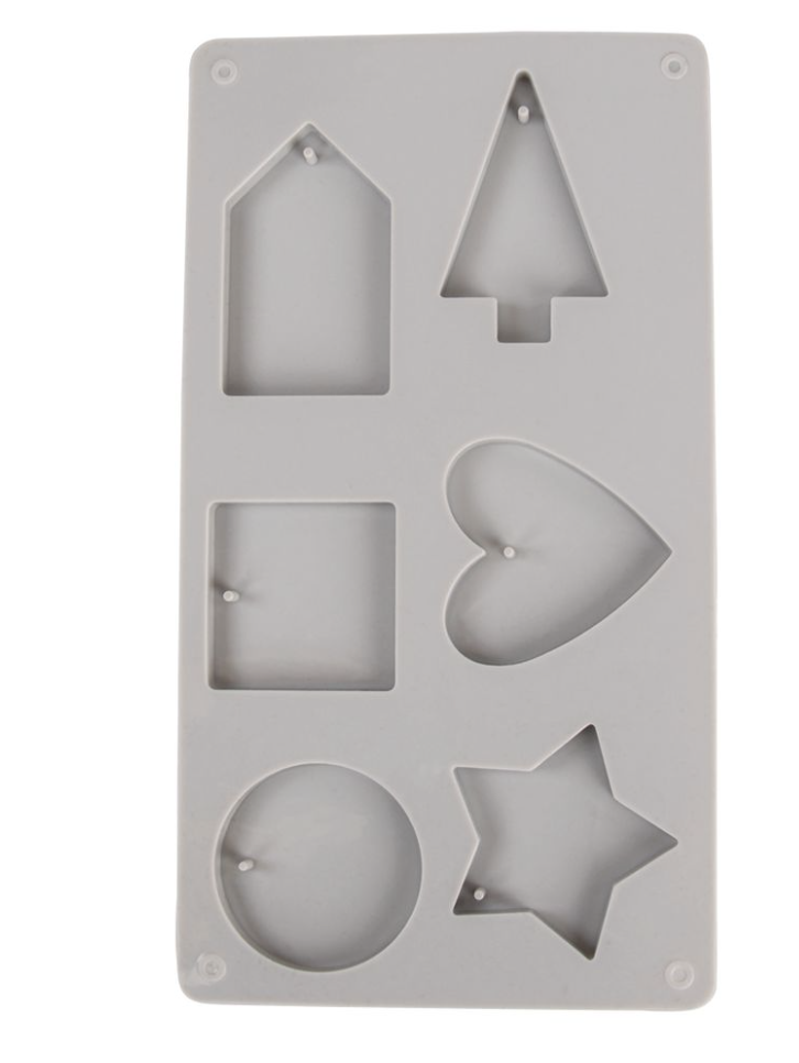 Stampo in silicone forme natalizie